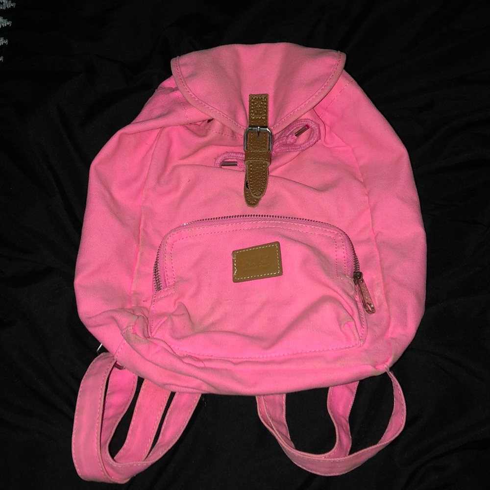 HOT PINK, PINK Victoria Secret mini bag.